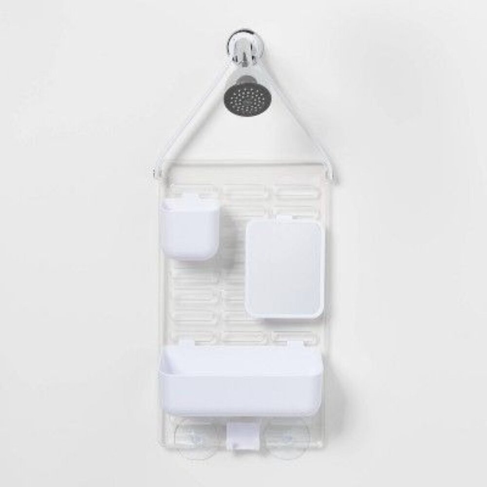 Adjustable Shower Caddy White - Room Essentials™